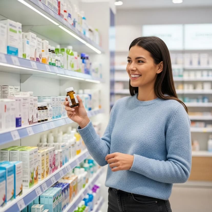 Pharmacist delivering medications to a Frenchtown home.